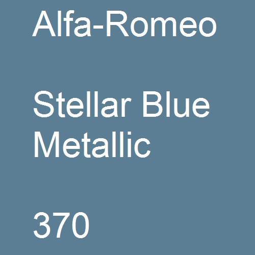 Alfa-Romeo, Stellar Blue Metallic, 370.